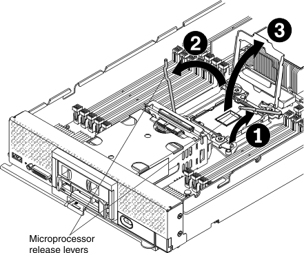 Graphic illustrating the microprocessor socket and retainer