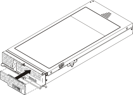 Graphic illustrating how to install the bezel