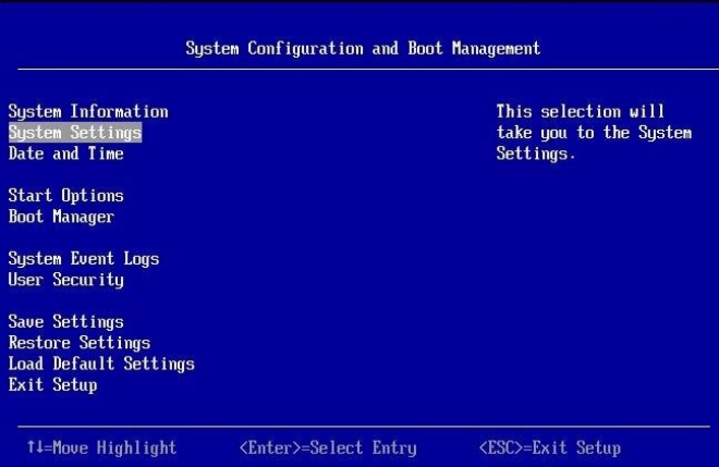 System Configuration and Boot Mgmt