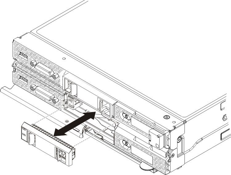 Removing a solid state drive bezel