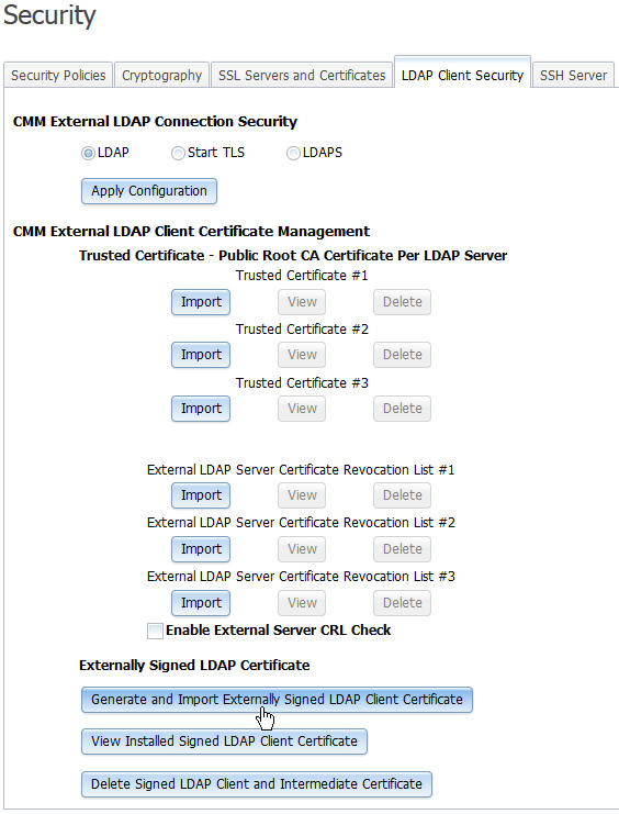Graphic illustrating the "Manage Certificate" window